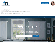 Tablet Screenshot of hollyhayes.net